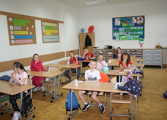 Dzień Dziecka w naszej szkole grafika