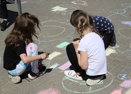 Dzień Dziecka w naszej szkole grafika