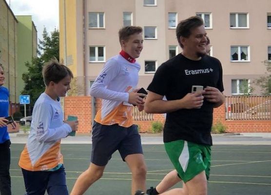 V Ogólnopolski Bieg Erasmusa grafika