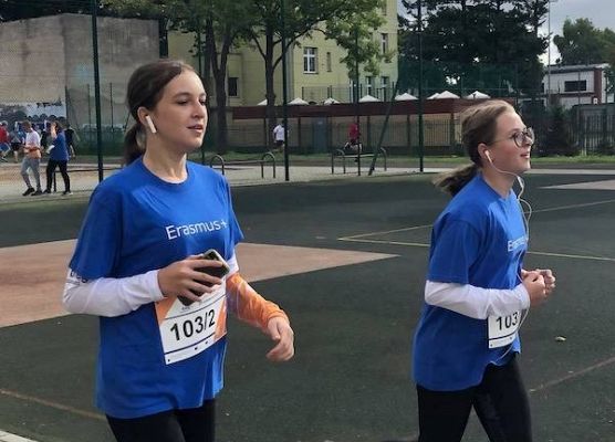 V Ogólnopolski Bieg Erasmusa grafika