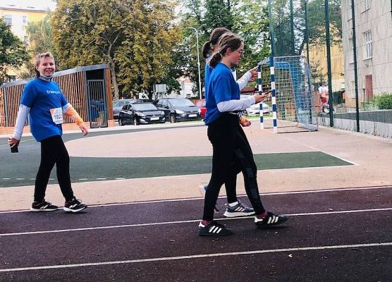 V Ogólnopolski Bieg Erasmusa grafika