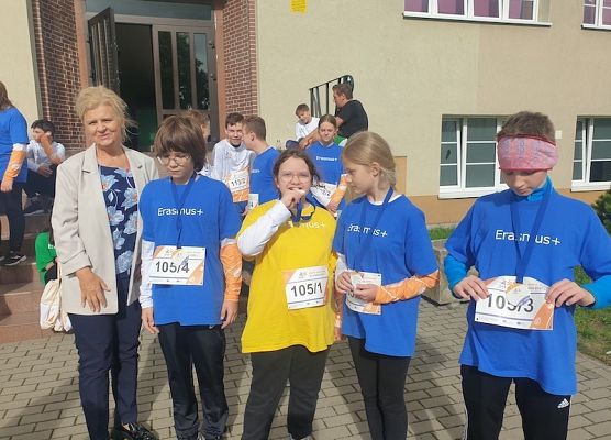 V Ogólnopolski Bieg Erasmusa grafika