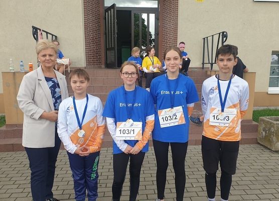 V Ogólnopolski Bieg Erasmusa grafika