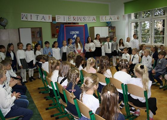 Jesteśmy uczniami klasy pierwszej! grafika