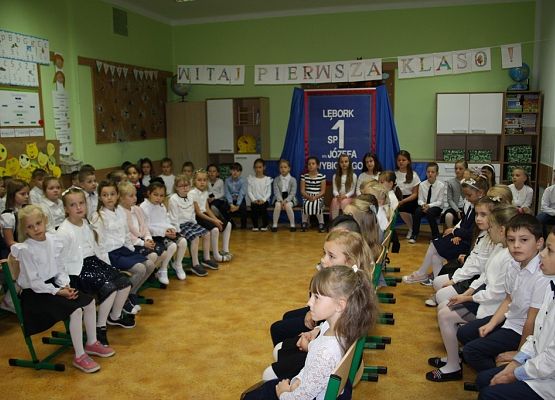 Jesteśmy uczniami klasy pierwszej! grafika