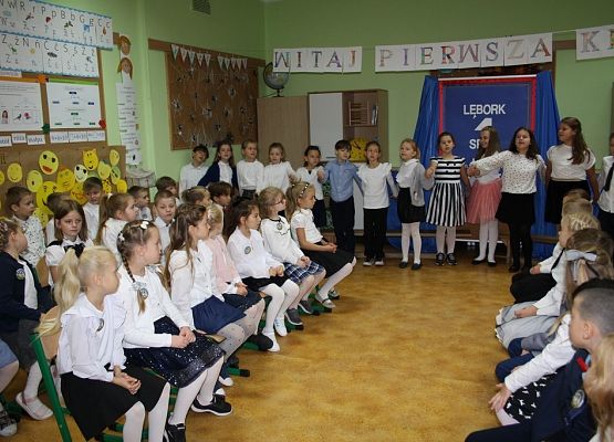 Jesteśmy uczniami klasy pierwszej! grafika