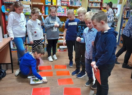 Wizyta w Miejskiej Bibliotece Publicznej w Lęborku grafika