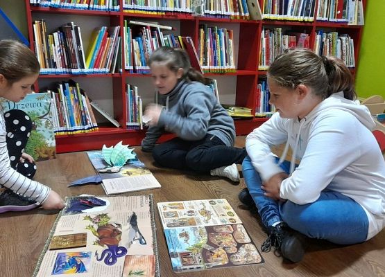 Wizyta w Miejskiej Bibliotece Publicznej w Lęborku grafika