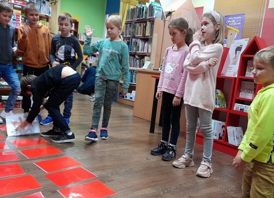 Wizyta w Miejskiej Bibliotece Publicznej w Lęborku grafika