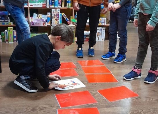 Wizyta w Miejskiej Bibliotece Publicznej w Lęborku grafika