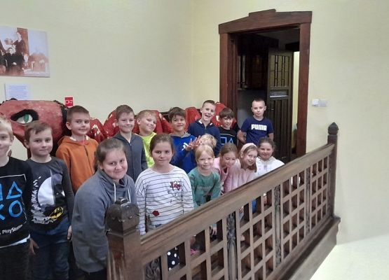 Wizyta w Miejskiej Bibliotece Publicznej w Lęborku grafika