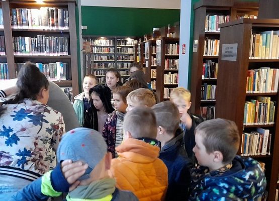 Wizyta w Miejskiej Bibliotece Publicznej w Lęborku grafika