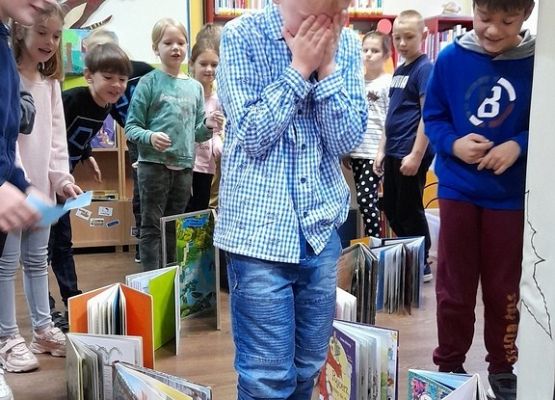 Wizyta w Miejskiej Bibliotece Publicznej w Lęborku grafika