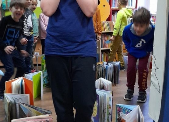 Wizyta w Miejskiej Bibliotece Publicznej w Lęborku grafika