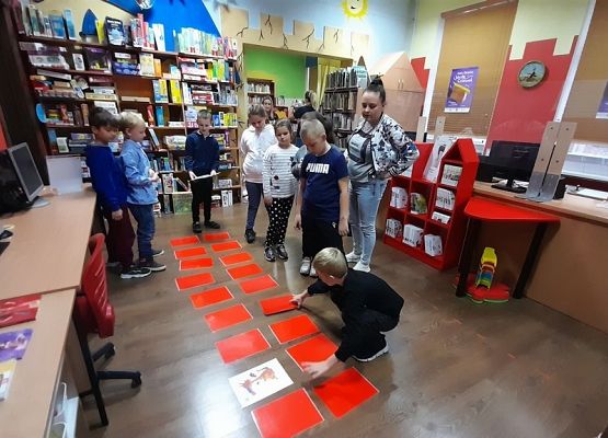 Wizyta w Miejskiej Bibliotece Publicznej w Lęborku grafika