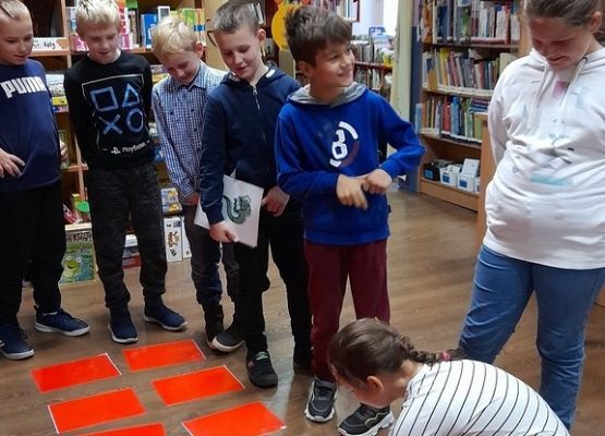 Wizyta w Miejskiej Bibliotece Publicznej w Lęborku grafika