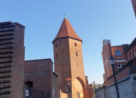 Grupa projektowa Erasmus+ na jesiennym spacerze po Lęborku grafika