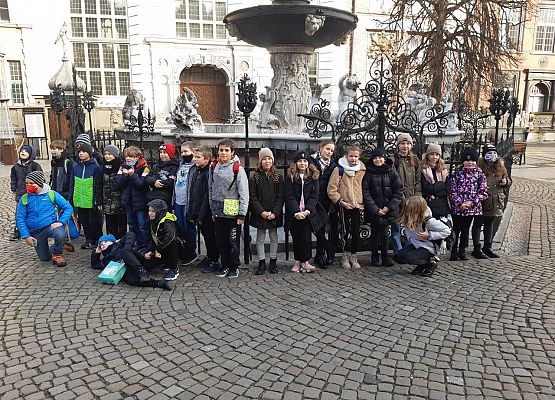 Klasa 4a  odwiedziła Gdańsk grafika