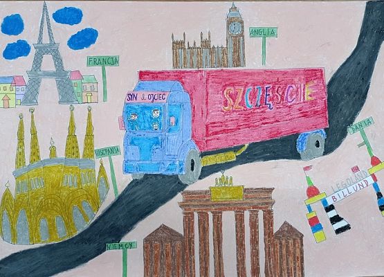 Wyróżnienia w konkursie: "Szczęśliwa chwila, szczęśliwy dzień, szczęśliwe życie" grafika