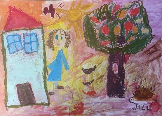 Wyróżnienie w XXVI Pomorskim Konkursie Plastycznym: „Jesień na Kaszubach” grafika