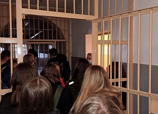 Wizyta w Komendzie Policji w Lęborku grafika