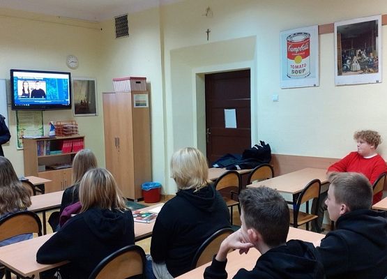 Wizyta w Komendzie Policji w Lęborku grafika