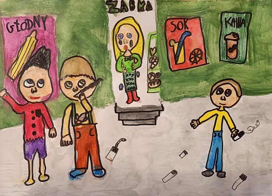 Papierosom mówimy: Nie! grafika