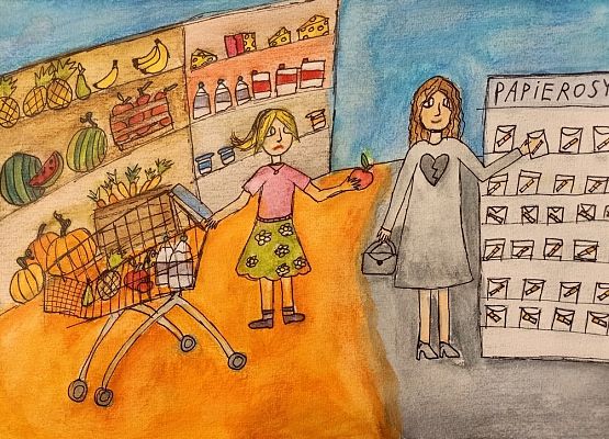 Papierosom mówimy: Nie! grafika
