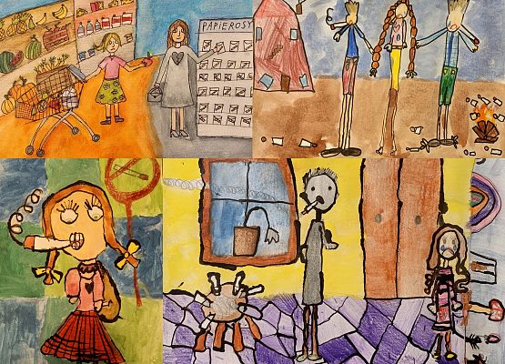 Papierosom mówimy: Nie! grafika