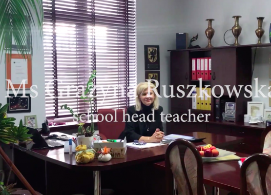  Międzynarodowe spotkanie online - Projekt  Erasmus +  grafika