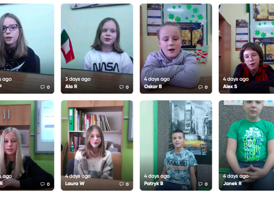  Międzynarodowe spotkanie online - Projekt  Erasmus +  grafika