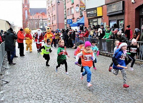 Biegi Mikołajkowe grafika