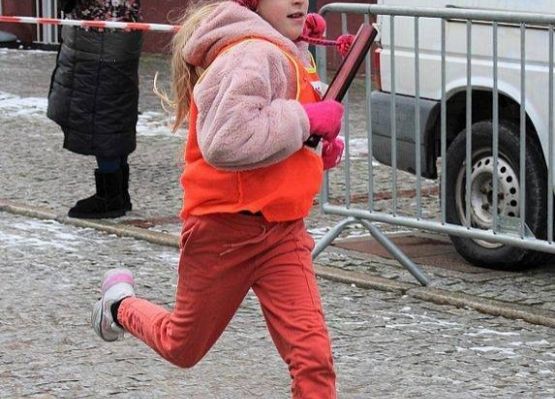 Biegi Mikołajkowe grafika