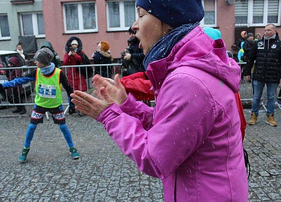 Biegi Mikołajkowe grafika