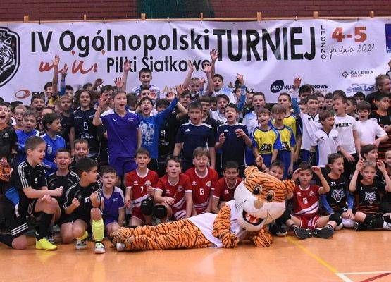 IV Ogólnopolski Turniej Mini Piłki Siatkowej Chłopców Leszno 2021 grafika