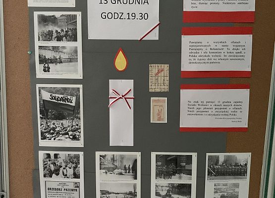 Zapal Światło Wolności w 40. rocznicę wprowadzenia stanu wojennego grafika