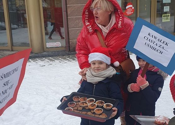 Kawałek ciasta za uśmiech! grafika
