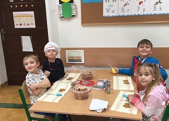 Świąteczne przygotowania w klasie Ib grafika