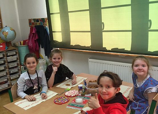 Świąteczne przygotowania w klasie Ib grafika