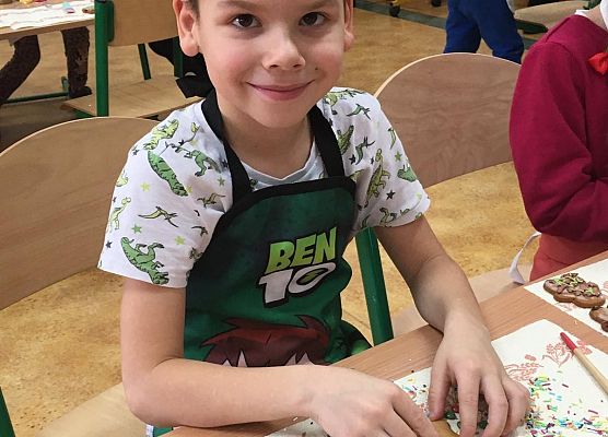 Świąteczne przygotowania w klasie Ib grafika