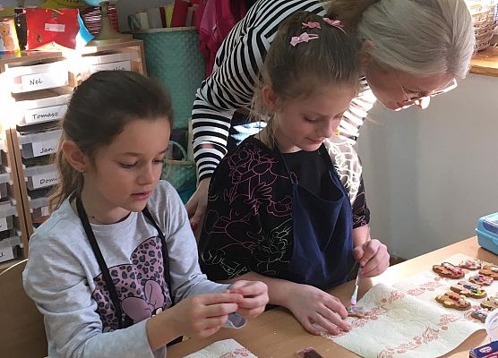 Świąteczne przygotowania w klasie Ib grafika