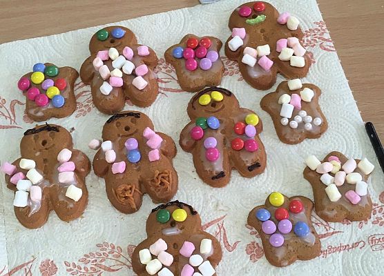 Świąteczne przygotowania w klasie Ib grafika