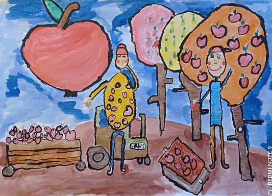 Kwalifikacje do wystawy w Wojewódzkim Konkursie Plastycznym „Dbamy o zdrowie" grafika