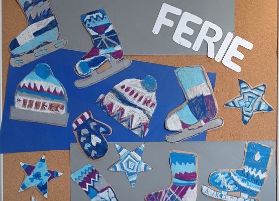 Ferie zimowe grafika