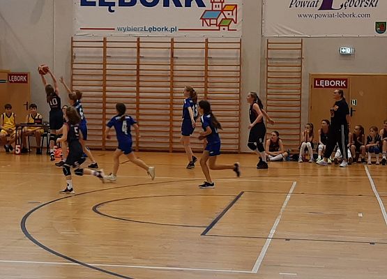 Mistrzostwa Powiatu w Koszykówce Dziewcząt grafika