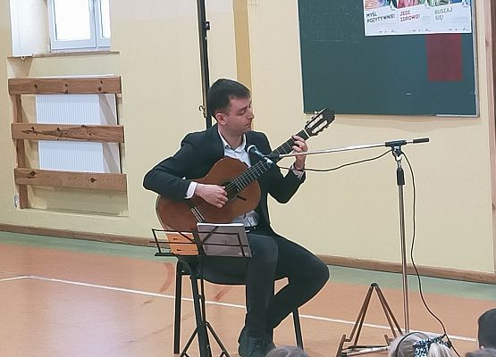 Muzyczne wydarzenie edukacyjne grafika