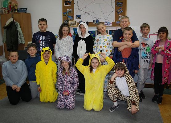   Dzień piżamy na prima aprilis grafika