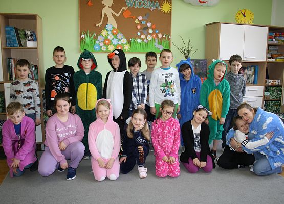   Dzień piżamy na prima aprilis grafika