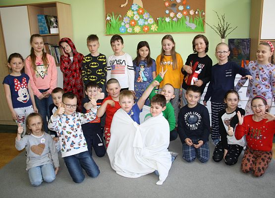   Dzień piżamy na prima aprilis grafika