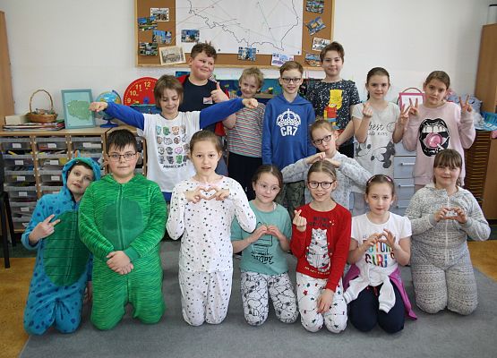   Dzień piżamy na prima aprilis grafika